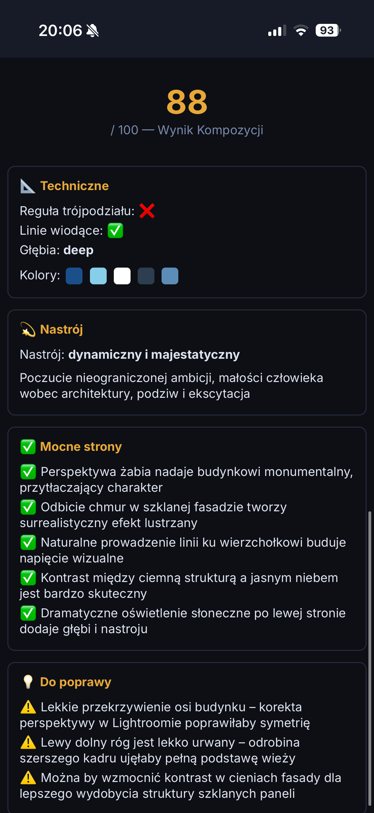 Ocena i porównanie zdjęć